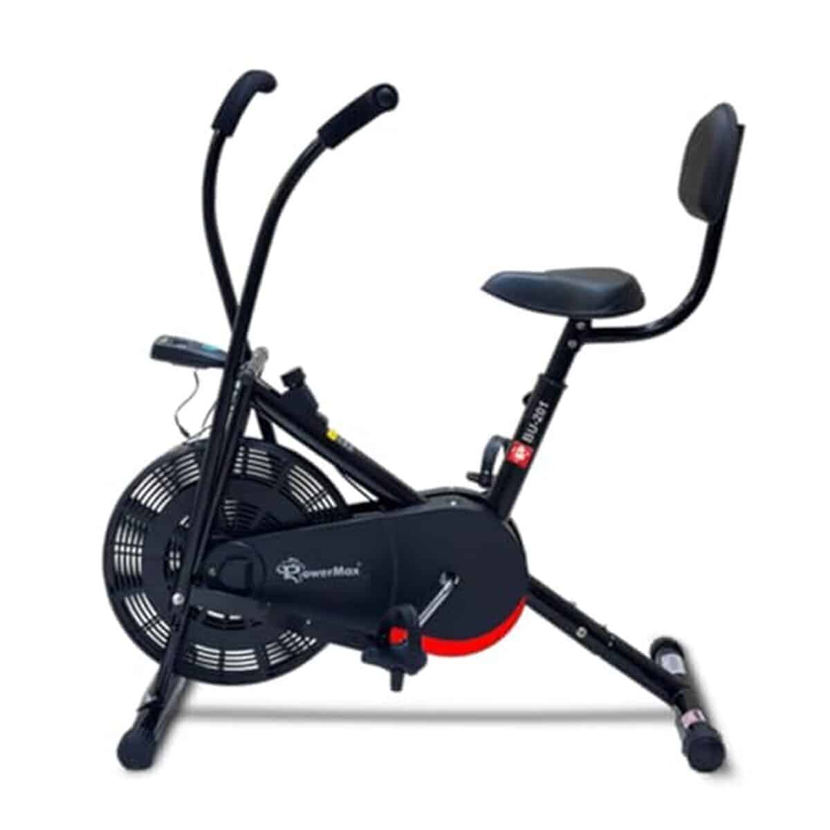 Test du Powermax Fitness Bu-201 : vélo d'appartement à double action