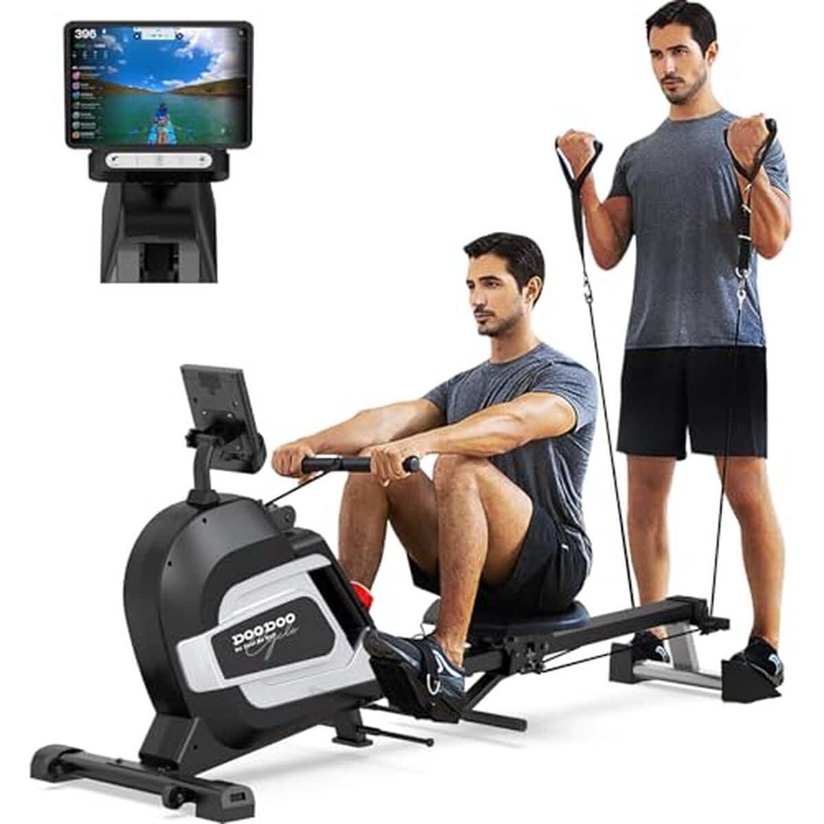 Test du rameur magnétique Pooboo : pliable et confortable pour la maison