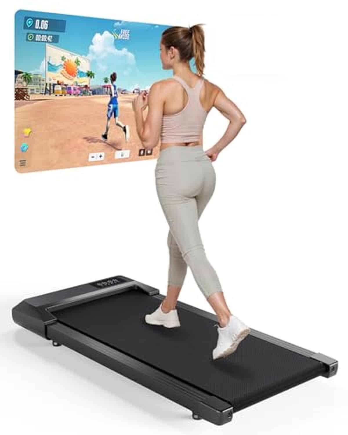 Test du tapis de course Copant 2.5 HP avec écran LCD et télécommande
