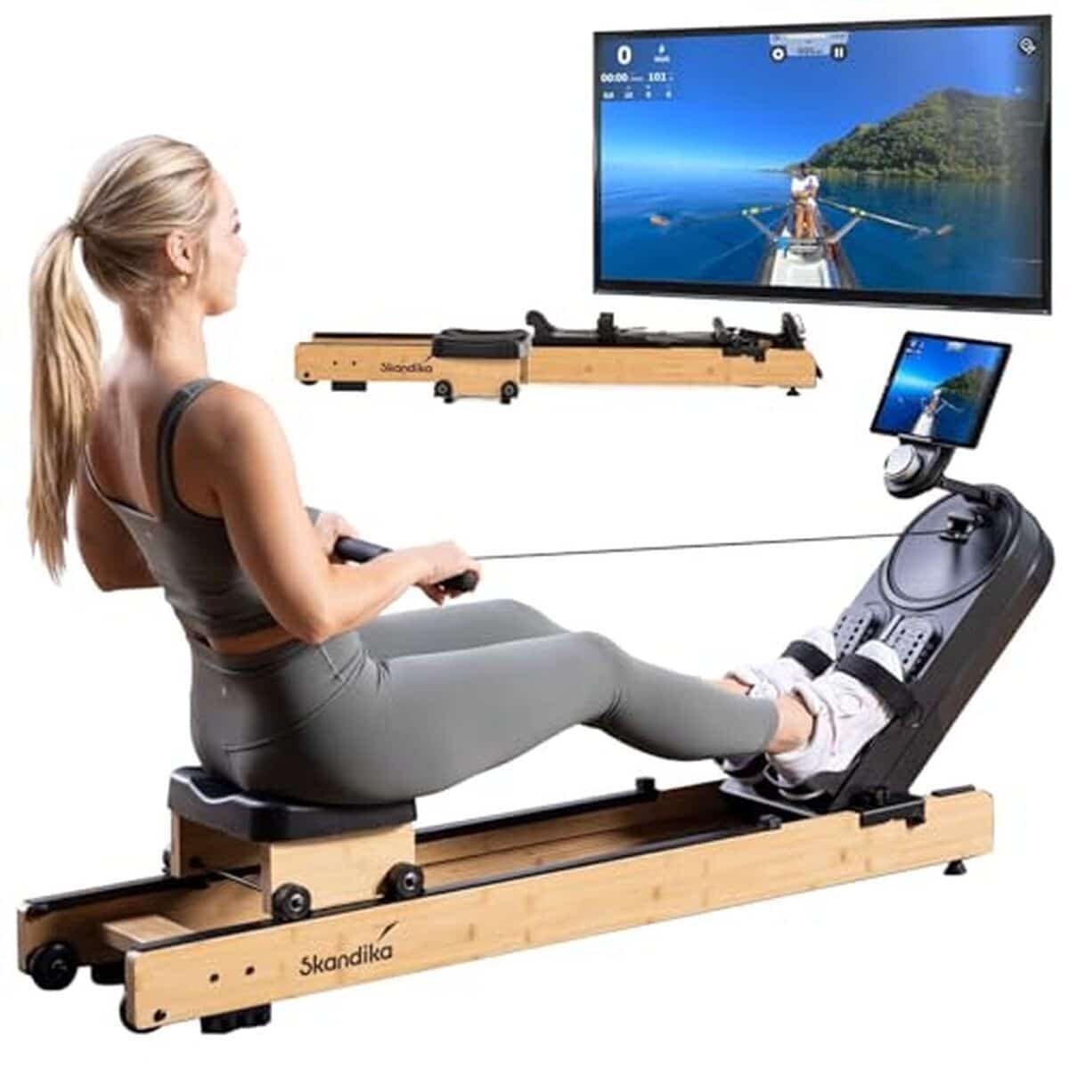 Test : rameur Skandika Rovek, l'allié pliable au quotidien