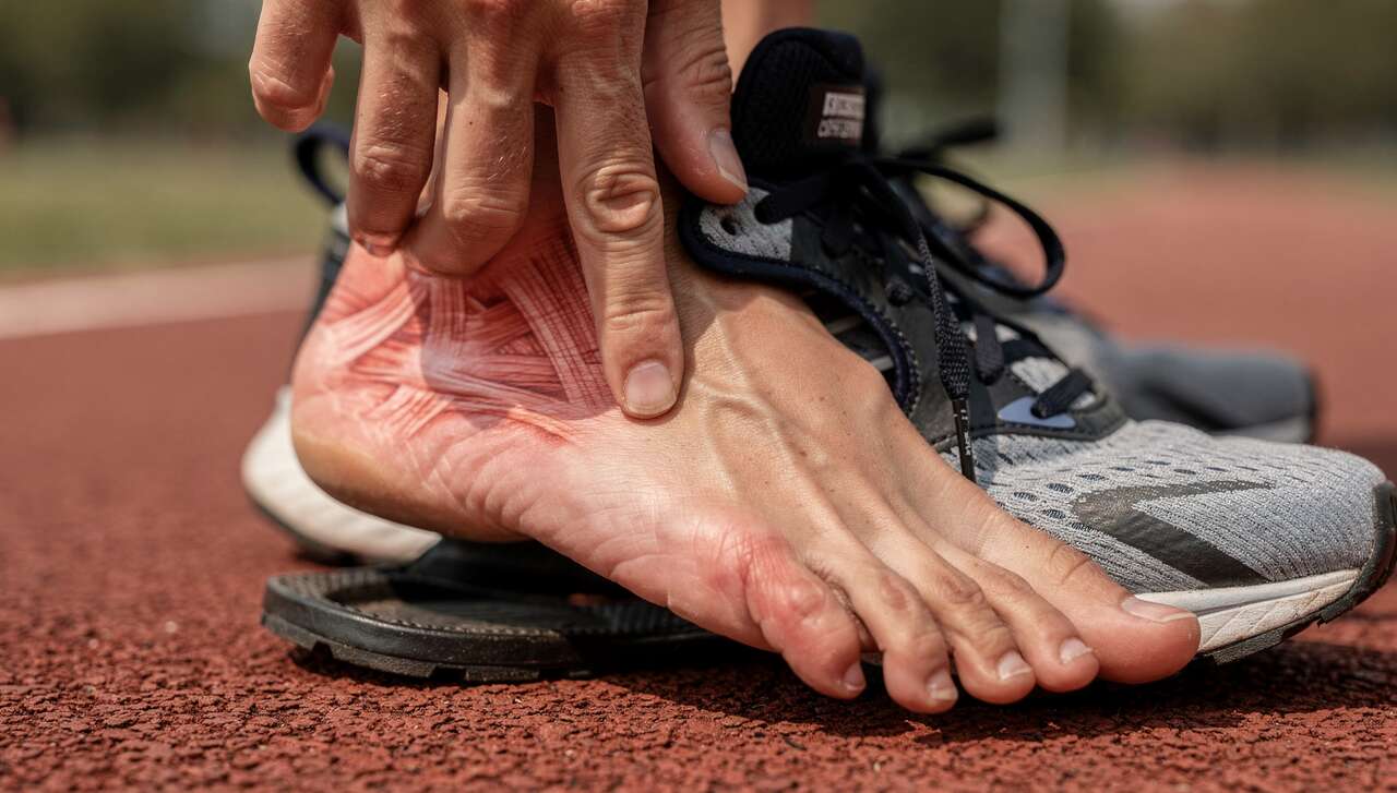 Douleur sur le dessus du pied en course à pied : causes et solutions