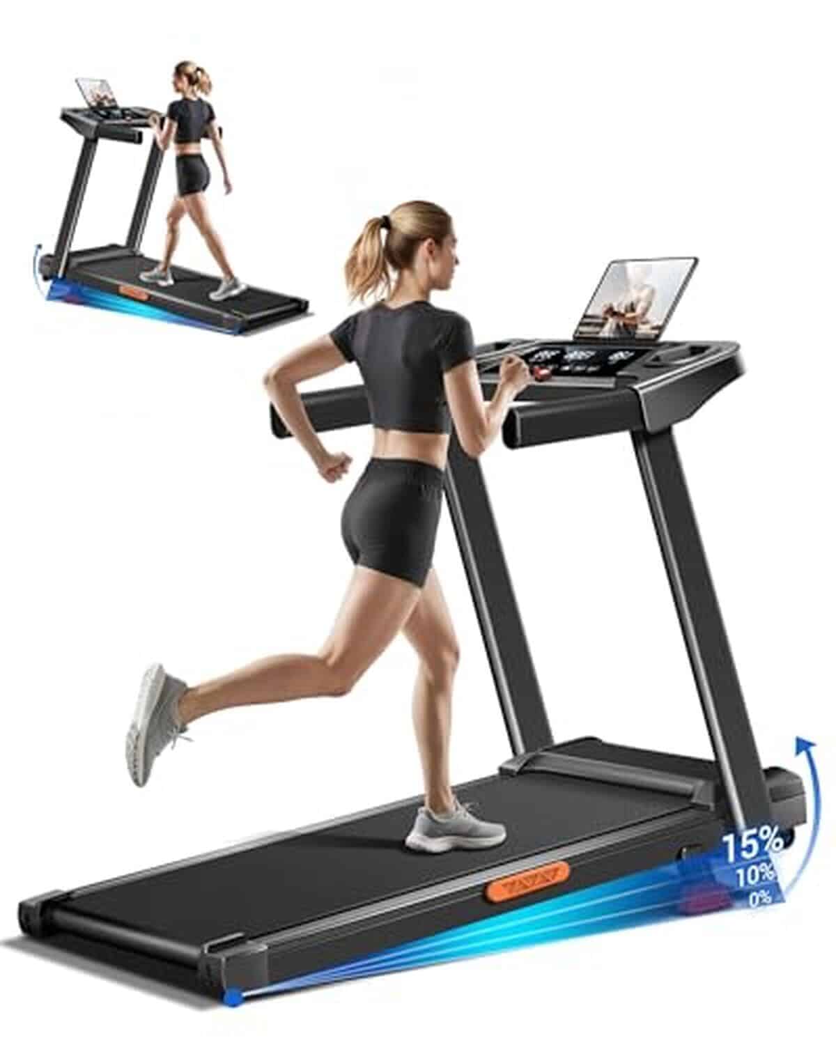 Test : tapis de course pliable Umay 14 km/h 3.0HP 2200W