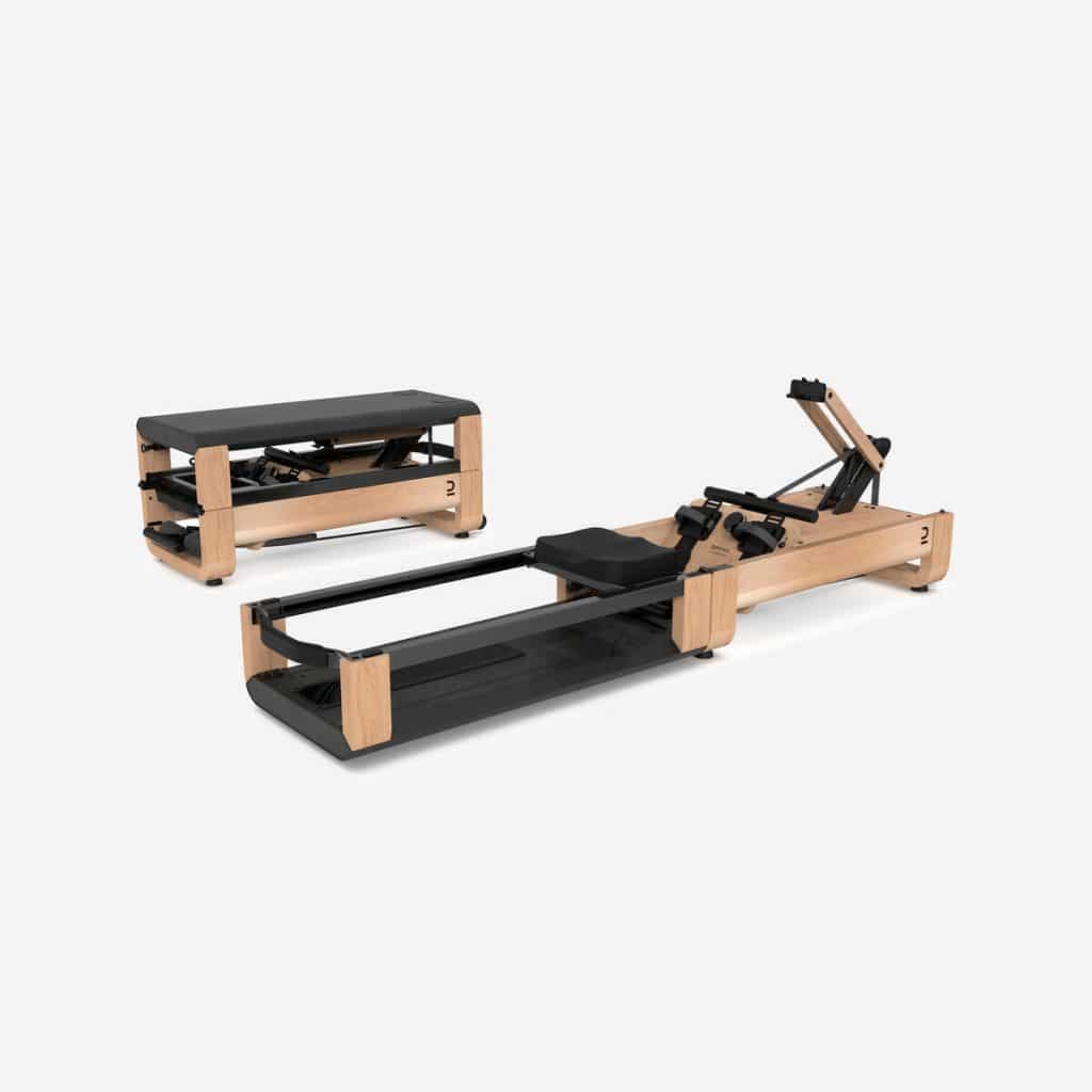 Test du rameur woodrower 3 en 1 auto-alimenté chez Decathlon