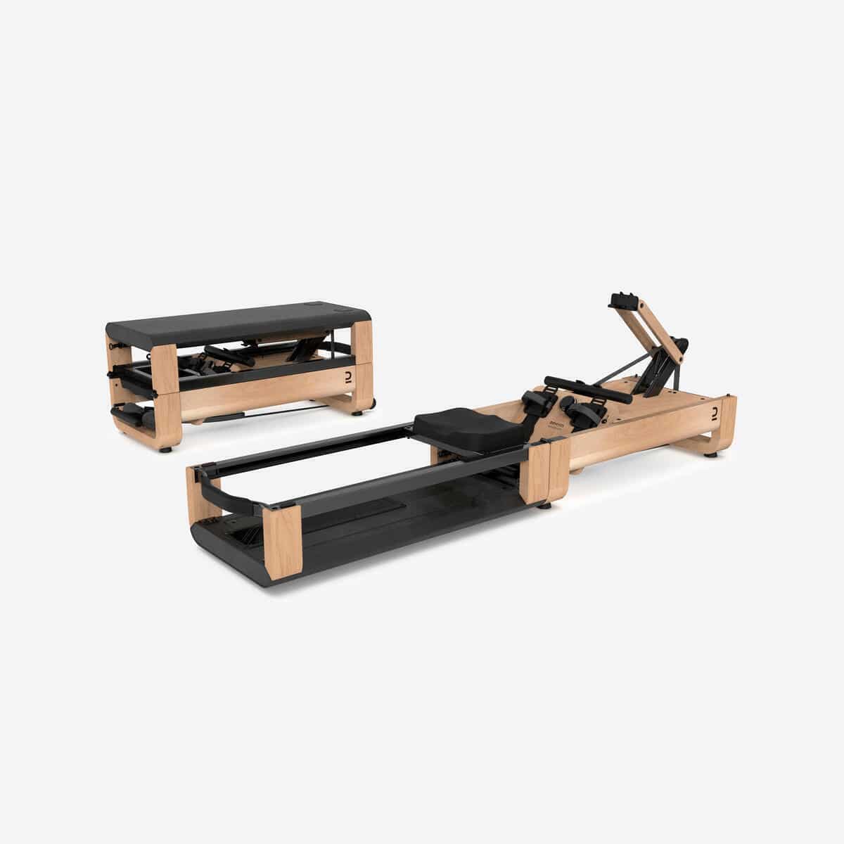 Test du rameur woodrower 3 en 1 auto-alimenté chez Decathlon