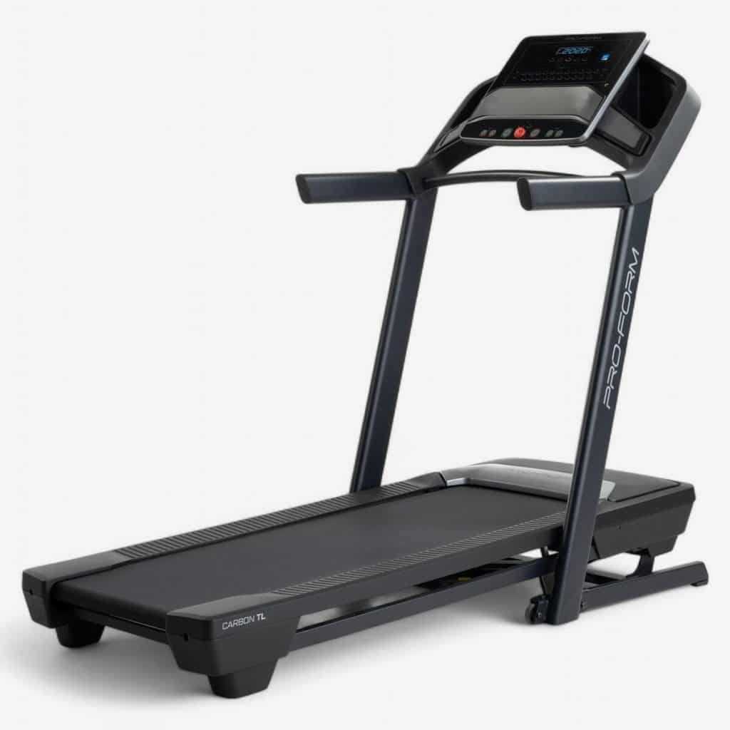 Test du tapis de course connecté et pliable Carbon TL de Decathlon