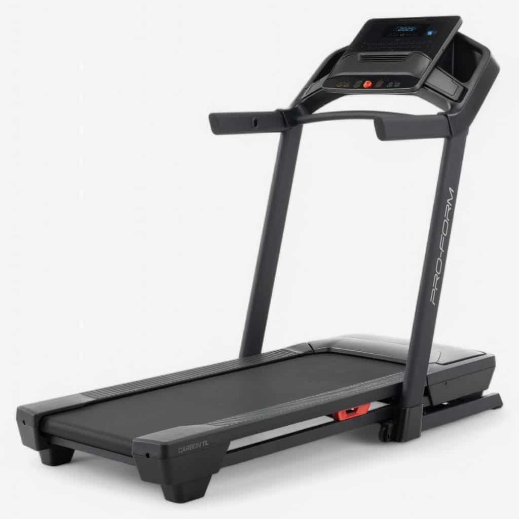 Test du tapis de course pliable Carbon TLS Decathlon